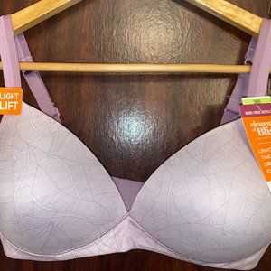 Warner's	Elements of Bliss Collection Bra, 38B, Light Purple, NWT